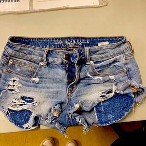 Jean shorts